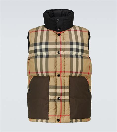 burberry down vest|burberry vests for men.